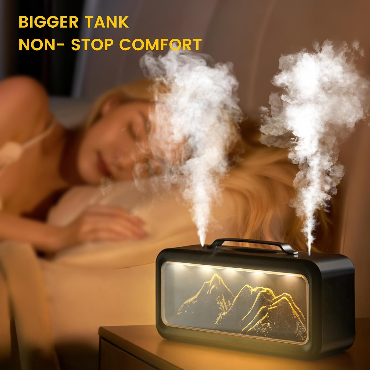 Humidifier Nursery Quiet - 2026 Neues Upgrade Kleiner Luftbefeuchter für