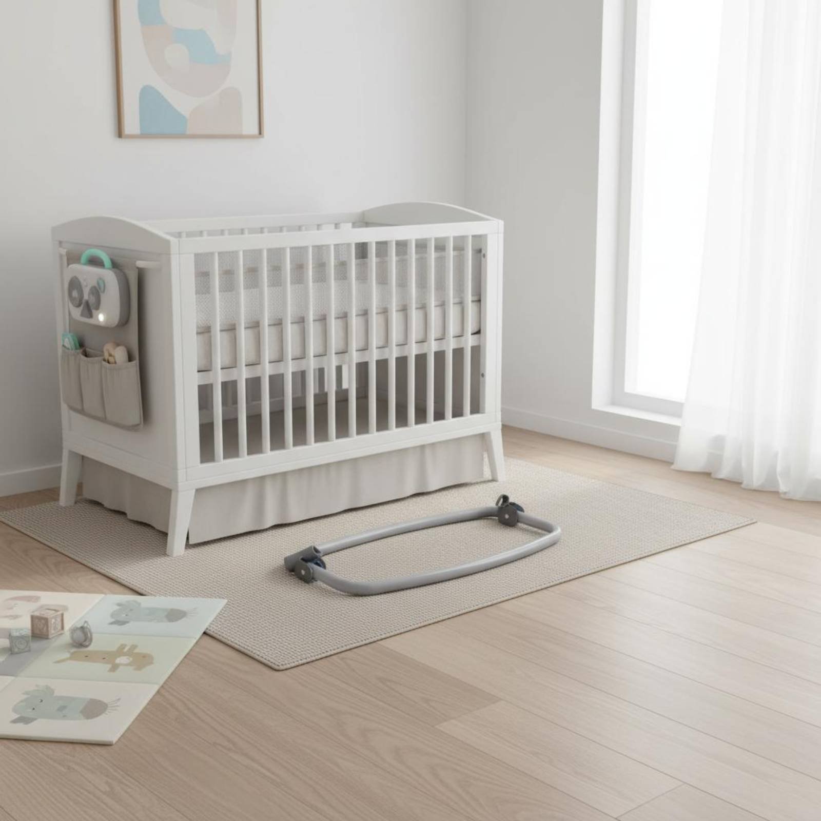 Baby Nursery Music - Musikalisches Mobile-Überdachungszelt für Babybetten – Vielseitiges