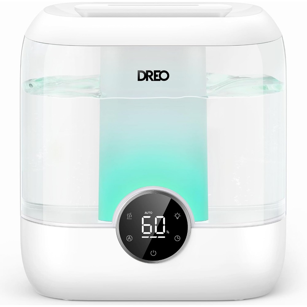 Humidifier Nursery Quiet - 6L Luftbefeuchter für Schlafzimmer, 60 Stunden