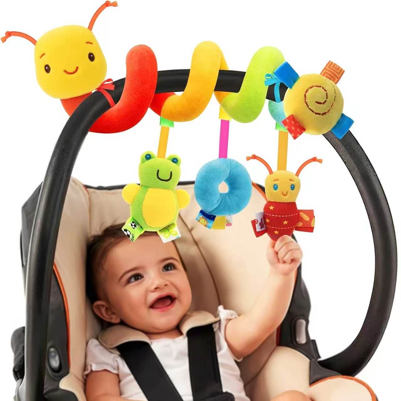 Baby Nursery Hangers - Niedliches Bienen-Hängespielzeug für Baby-Mobile und Autodekoration,