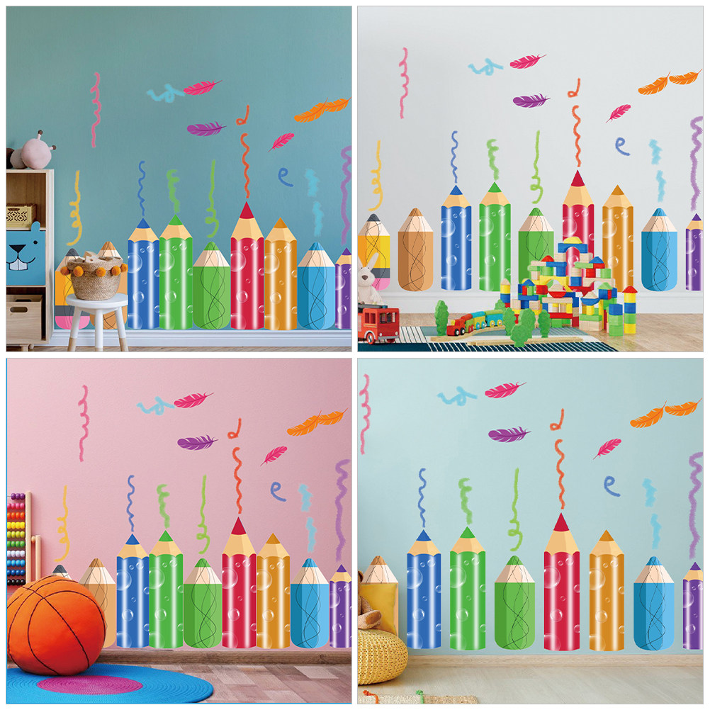 Wall Decal Nursery - Wandaufkleber, Raumdekorationen, Schlafzimmer für Kinderzimmer, bunt