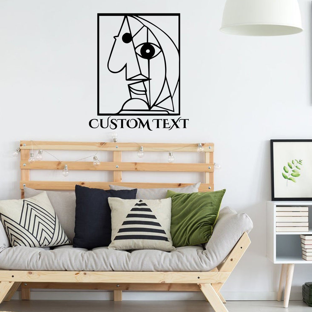 Wall Decal Nursery - 1 Stück kreative abstrakte Schul-Wandaufkleber mit