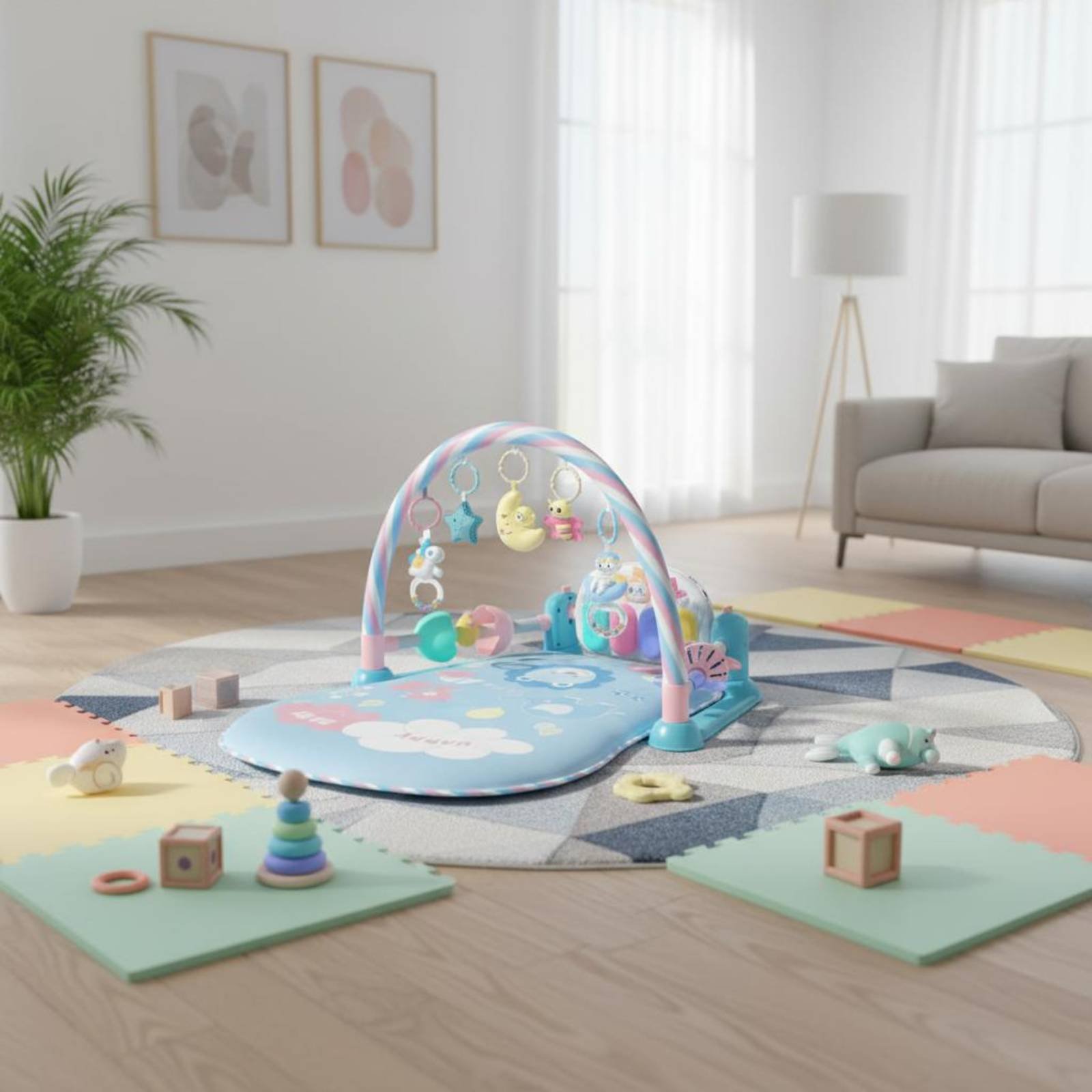 Baby-Laufstall mit Klavier-Mus – Baby Nursery Music Bewertung und Preis