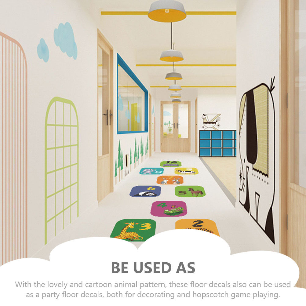 PVC-Bodenaufkleber Hüpfspiel W – Wall Decal Nursery Bewertung und Preis