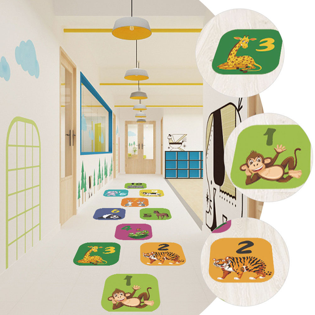 PVC-Bodenaufkleber Hüpfspiel W – Wall Decal Nursery Bewertung und Preis