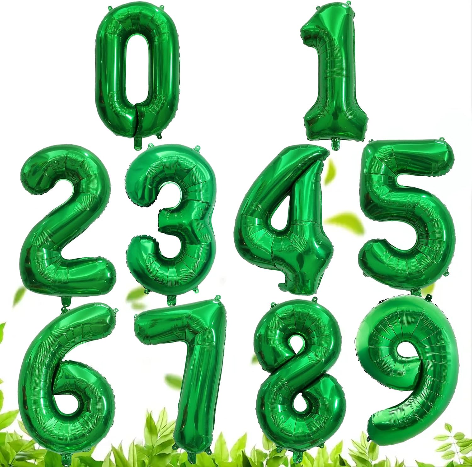 32 Zoll Grüne Zahlen-Folienbal – Baby Nursery Jungle Theme Bewertung und Preis