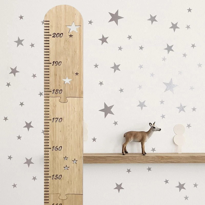 5 Blatt nordische Holz Kinder  – Wall Decal Nursery Bewertung und Preis