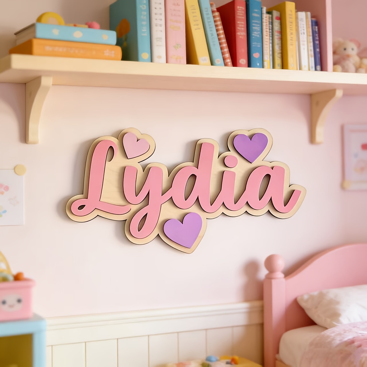 Personalisiertes Farbverlauf-H – Baby Nursery Usa Bewertung und Preis