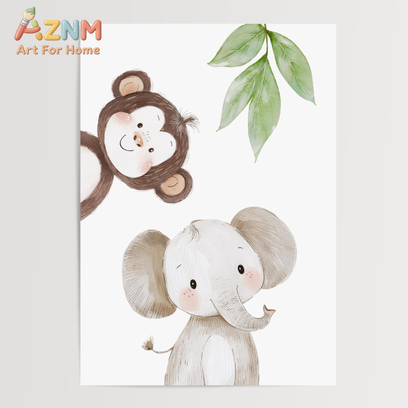 1 Stück/3 Stück Safari-Tier-Ki – Baby Nursery Jungle Theme Bewertung und Preis