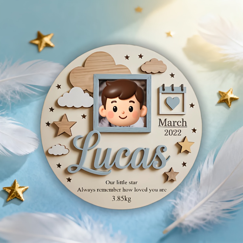 Personalisierter Baby-Fotorahm – Baby Nursery Usa Bewertung und Preis