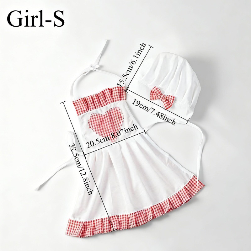 Rote Gingham-Baby-Kochkostüme  – Baby Nursery Set Bewertung und Preis