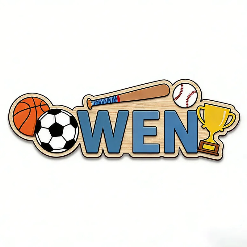 Sportball-Trophäe mit Individu – Baby Nursery Themes Boy Bewertung und Preis