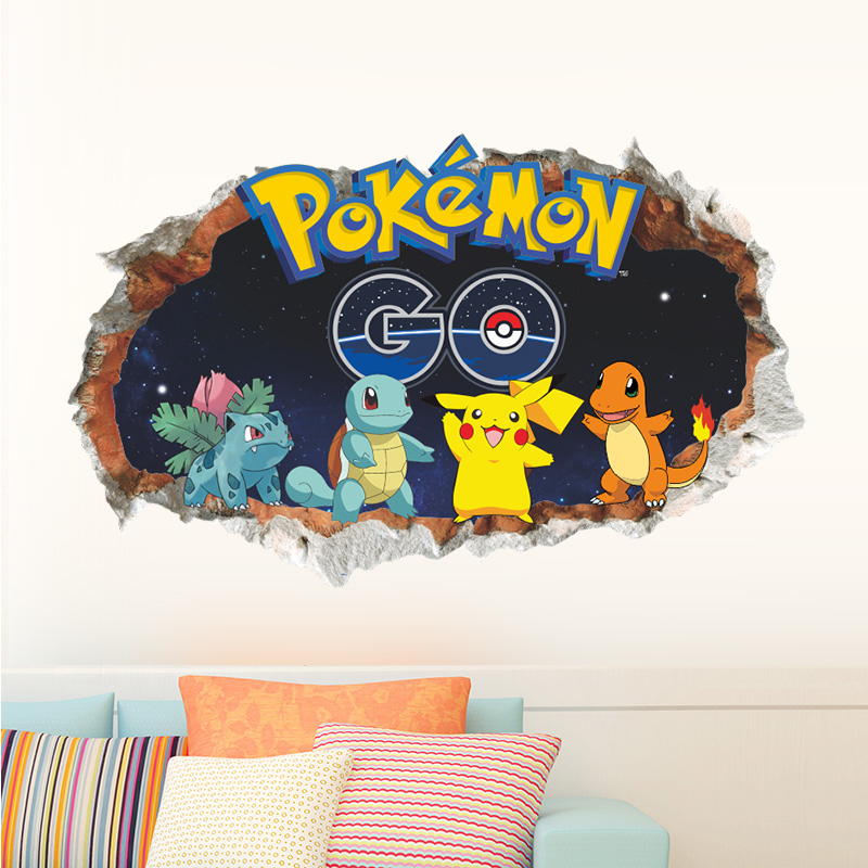 Cartoon Pokémon Pikachu Wanda  – Wall Decal Nursery Bewertung und Preis