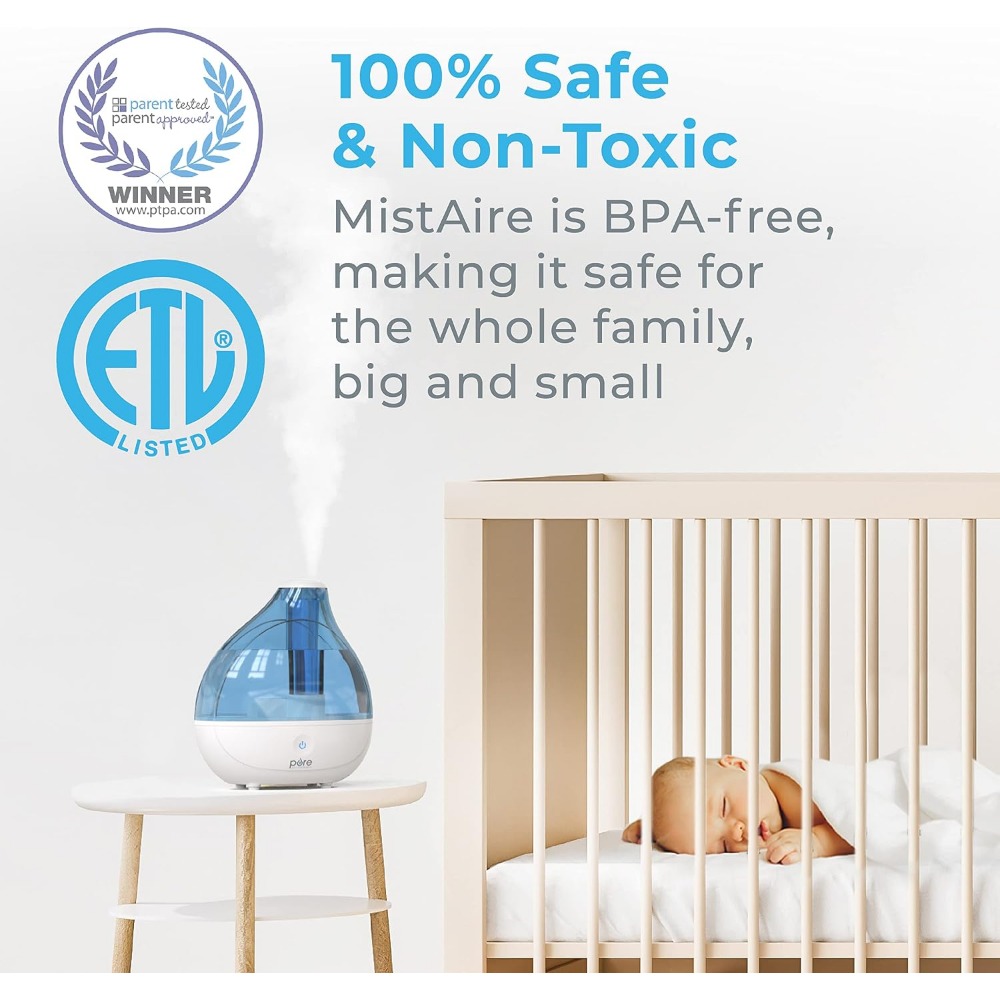 Ultraschall-Kühlnebel-Luftbefe – Humidifier Nursery Quiet Bewertung und Preis