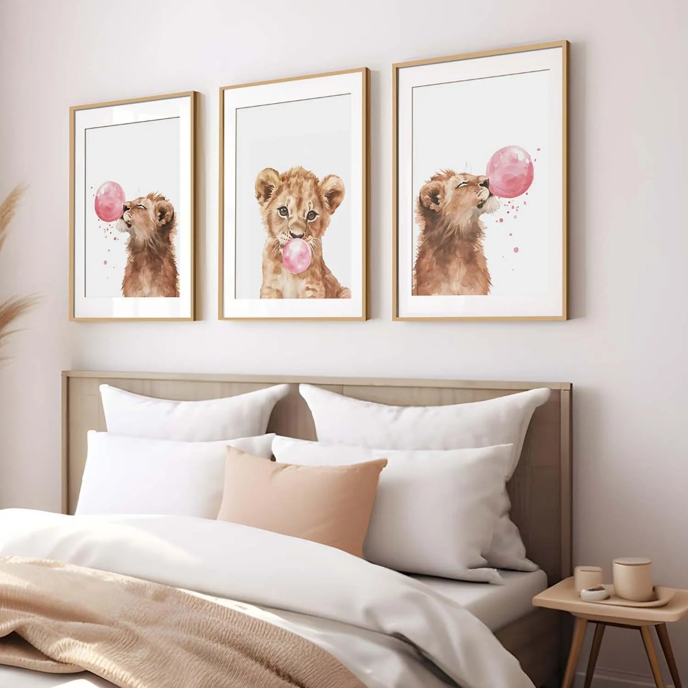 Löwenbaby Kinderzimmer Wandkun – Baby Nursery Jungle Theme Bewertung und Preis