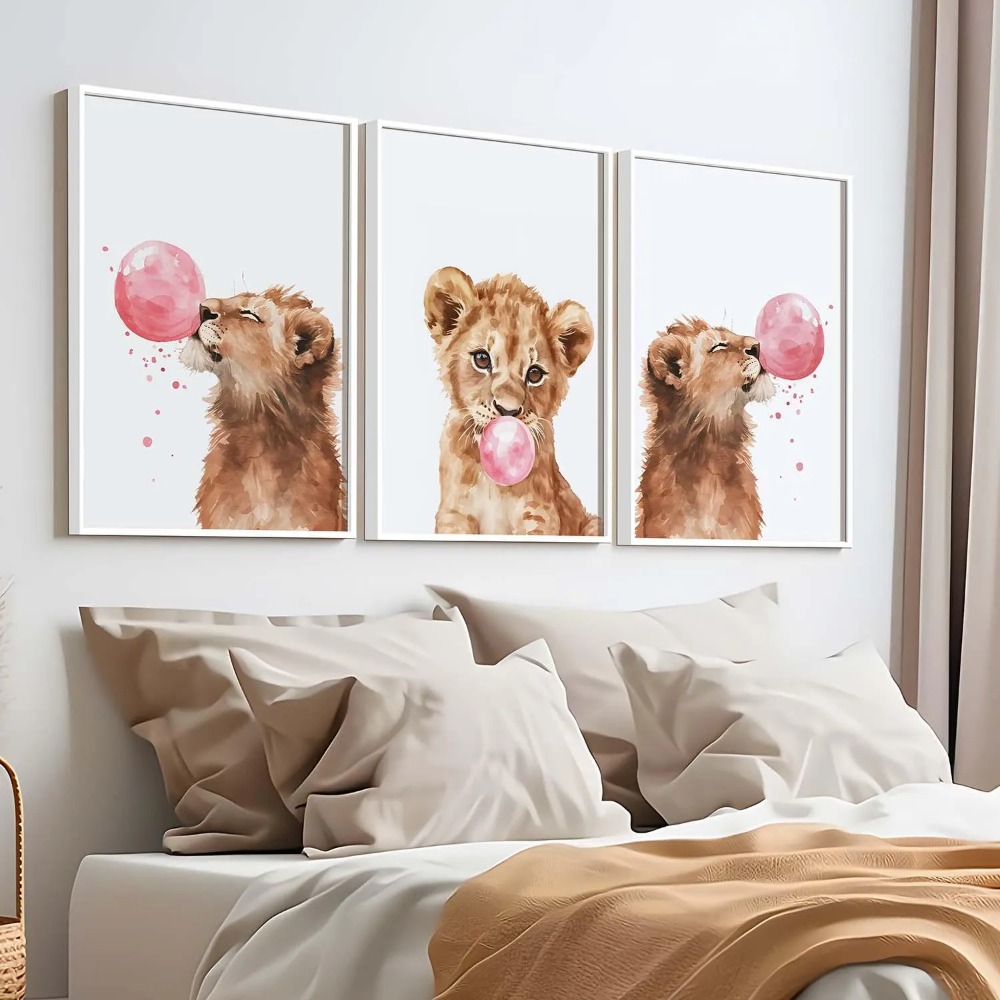Löwenbaby Kinderzimmer Wandkun – Baby Nursery Jungle Theme Bewertung und Preis