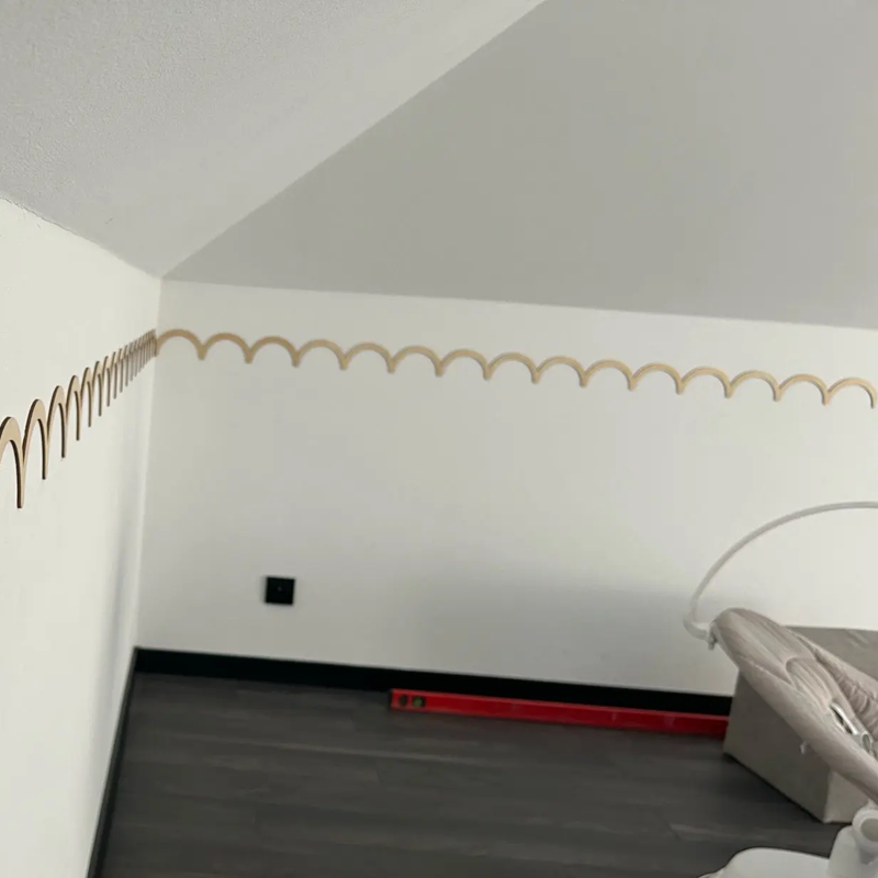 20 Stück gewellte Raumverzieru – Wall Decal Nursery Bewertung und Preis