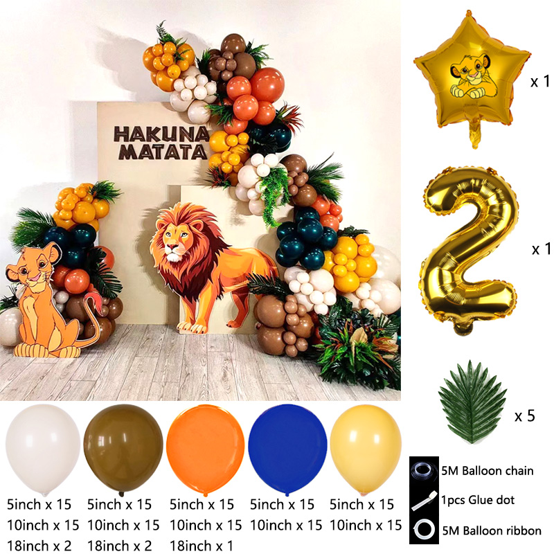 König der Löwen Themen-Ballon- – Baby Nursery Jungle Theme Bewertung und Preis