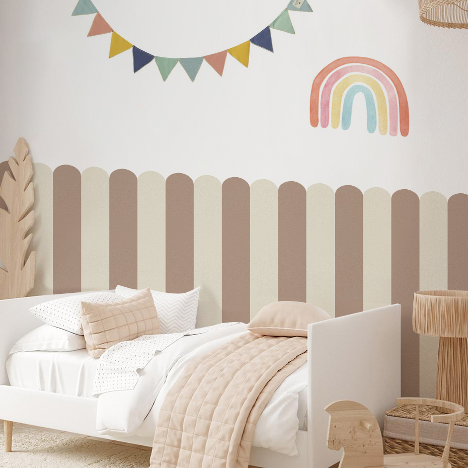 Mehrfarbige vertikal gestreift – Wall Decal Nursery Bewertung und Preis