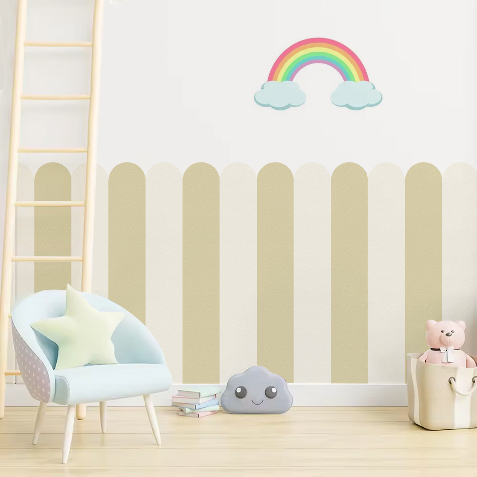 Mehrfarbige vertikal gestreift – Wall Decal Nursery Bewertung und Preis