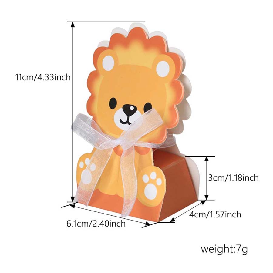 12 Stück Safari Tier Gunst Box – Baby Nursery Jungle Theme Bewertung und Preis